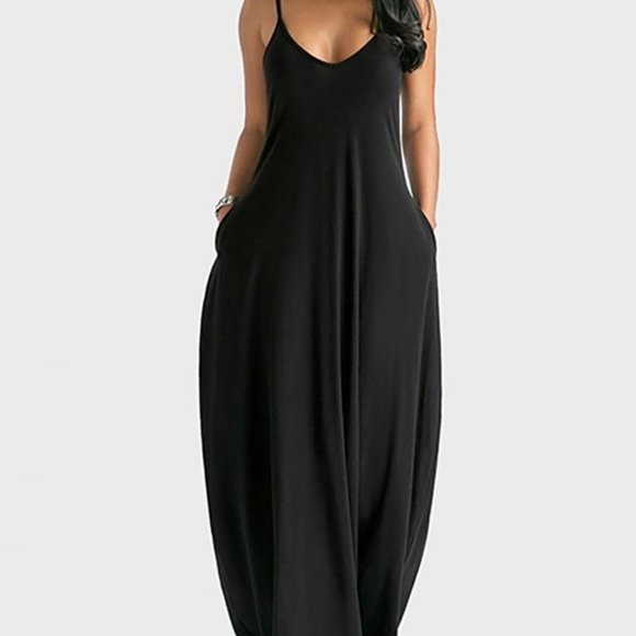 Dresses & Skirts - Black Cocoon Maxi Dress